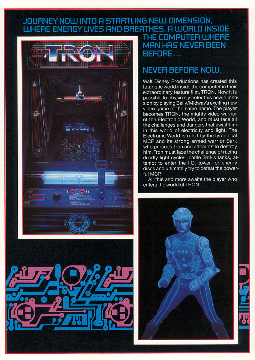 Lord_Arse's tweet photo. Arcade Flyer of the Day! 👾

Title: Tron
Manufacturer: Bally-Midway
Region: USA
Year: 1982 https://t.co/oSeifqyYQl