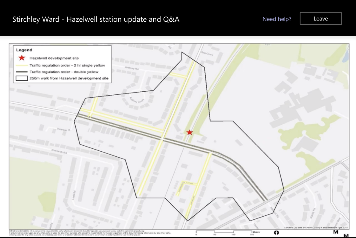 Stations have been designed around pedestrian access. They're not designed to be park and ride because there's no room - they don't even want to encourage it with a small car park. "local stations for local people"