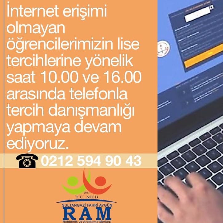 sufaram1's tweet photo. Internet erisimi olmayan ogrencilerimize tercih danışmalığı hizmetini telefonla yapıyoruz 
@sultangazimem1 @istanbulilmem @MebOrgm @ziyaselcuk @memleventyazici https://t.co/o1v892JRwp