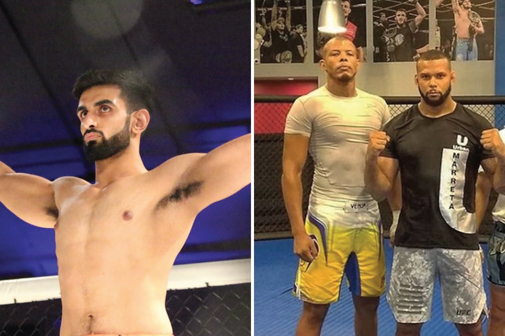 mmaempirecanada's tweet photo. Another Canadian is headed to #DWCS!! It'll be 🇨🇦 vs 🇧🇷 as Edmonton's KB Bhullar takes on Bruno Oliveira on Sept. 1. First reported by @raphamarinho/ Combate. https://t.co/w2Ovwtqyr6