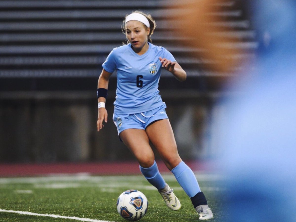 jessgrayek's tweet photo. I am very excited to announce that I will be continuing my academic and soccer career at Rockhurst University! Thank you to my family, teammates, and coaches who have helped me! #gohawks 💙 https://t.co/DuZvIxZjZH