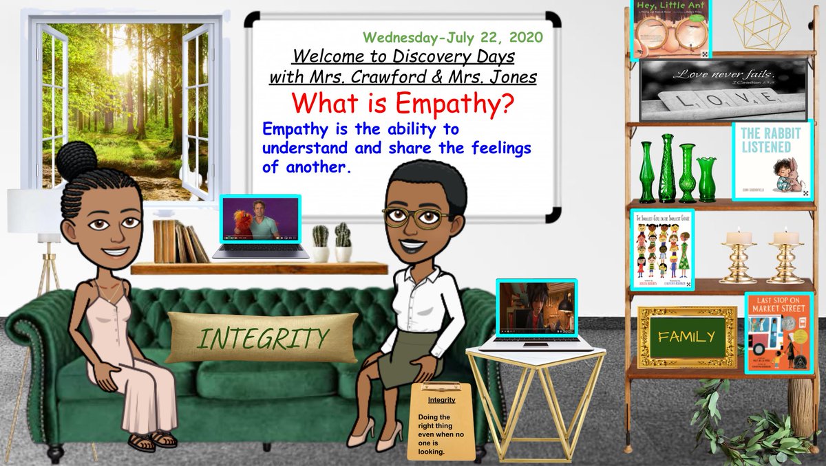 DeeJones1231's tweet photo. Iโm turning into a #RealLife #VirtualInteriorDesigner #HitMeUp #HireMe ๐ Day 2 teaching with my mom, @ArcAdriane1012 #DiscoveryDays #Integrity #Empathy #SmithStandards #MotherDaughterBond #SmithLeopards @Bitmoji #BitmojiClassroom #virtualclassroom @BJ__Smith @mesquiteisdtx https://t.co/BG9syb2IdE