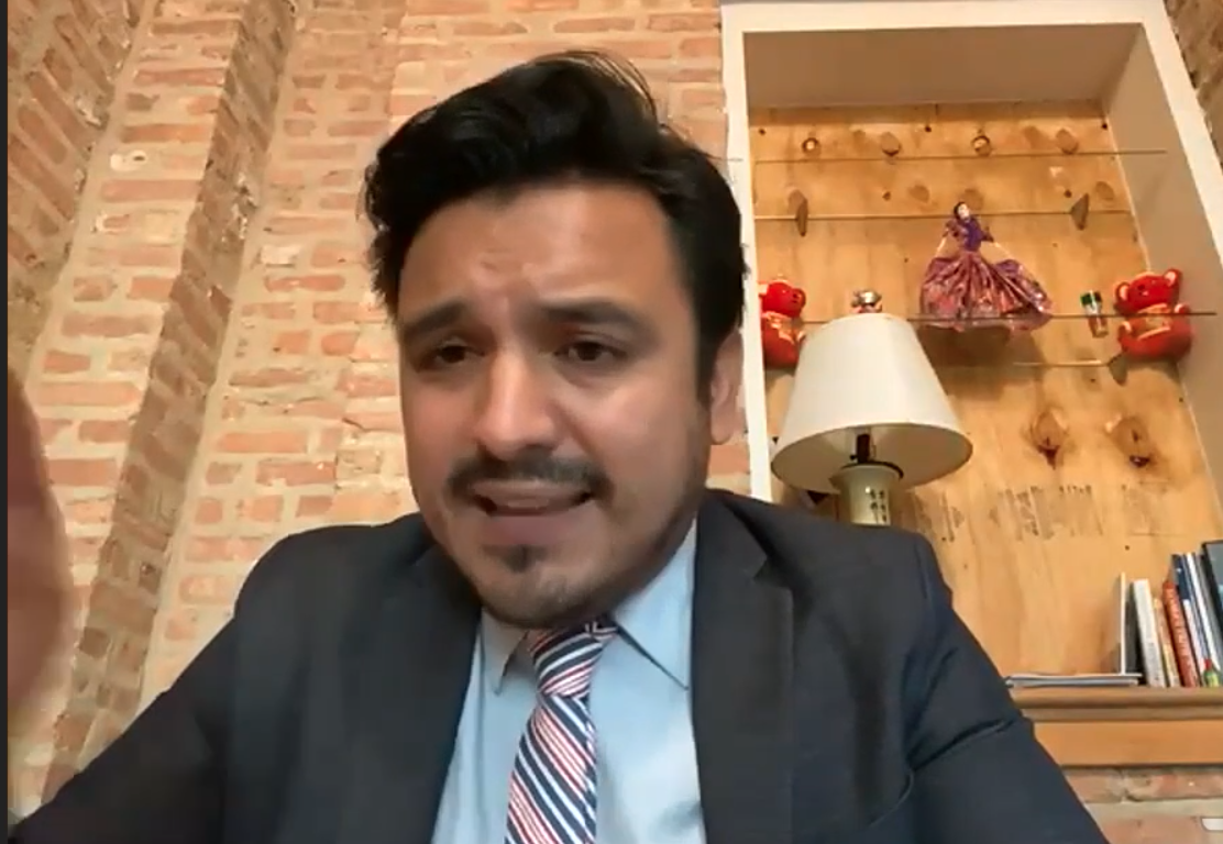 "We are facing a huge crisis where there are thousands of evictions being filed right now..the harshest thing we can experience as a community is evictions. The traumatic experience of a vulnerable person..."  @ByronSigcho