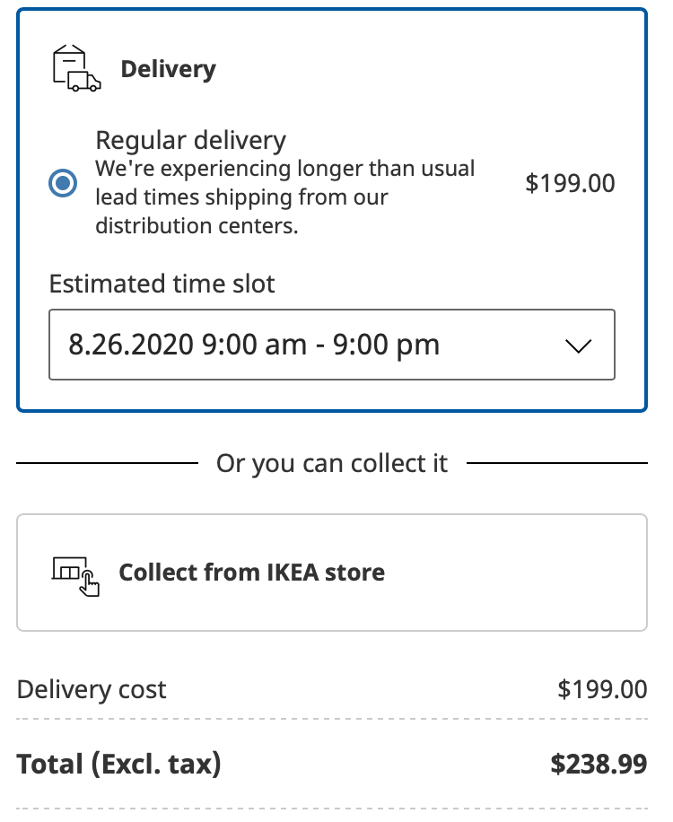 MewCoreYT's tweet photo. I could rent a truck and drive two hours to the closest @IKEAUSA for half of the shipping cost on a dresser. https://t.co/KC2lFNv1PN