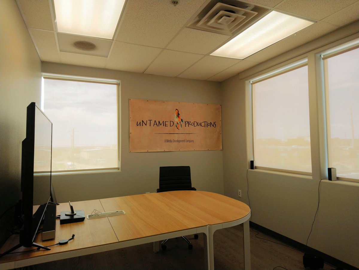 UntamedProds's tweet photo. Our conference room is finally done! Can't wait to generate even more great ideas for our clients. 🤗

#behindthescene #business #filmproduction #graphicdesign #marketing #mediaproduction #photography#productioncompany #videography #videoproduction #videoproductioncompany https://t.co/ElRtl1UPmx