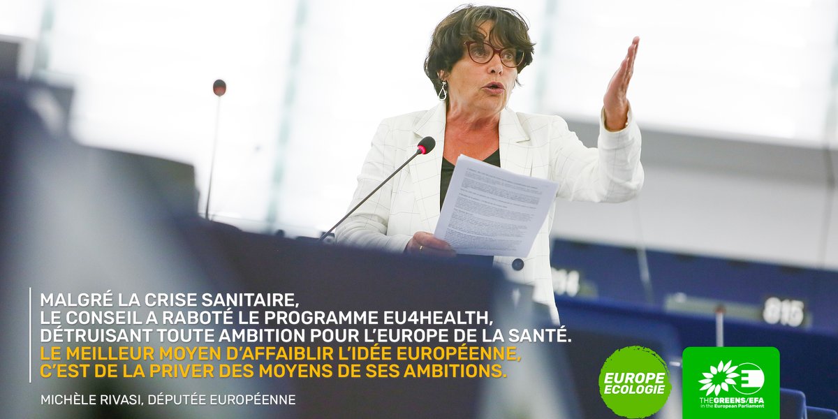 En mai, la Commission avait proposé un nouveau programme, autonome et ambitieux, en matière de santé  #EU4Health pour prendre soin de la santé de la population de l’Union européenne et garantir la résistance des systèmes de santé de l'UE aux menaces sanitaires. 14/