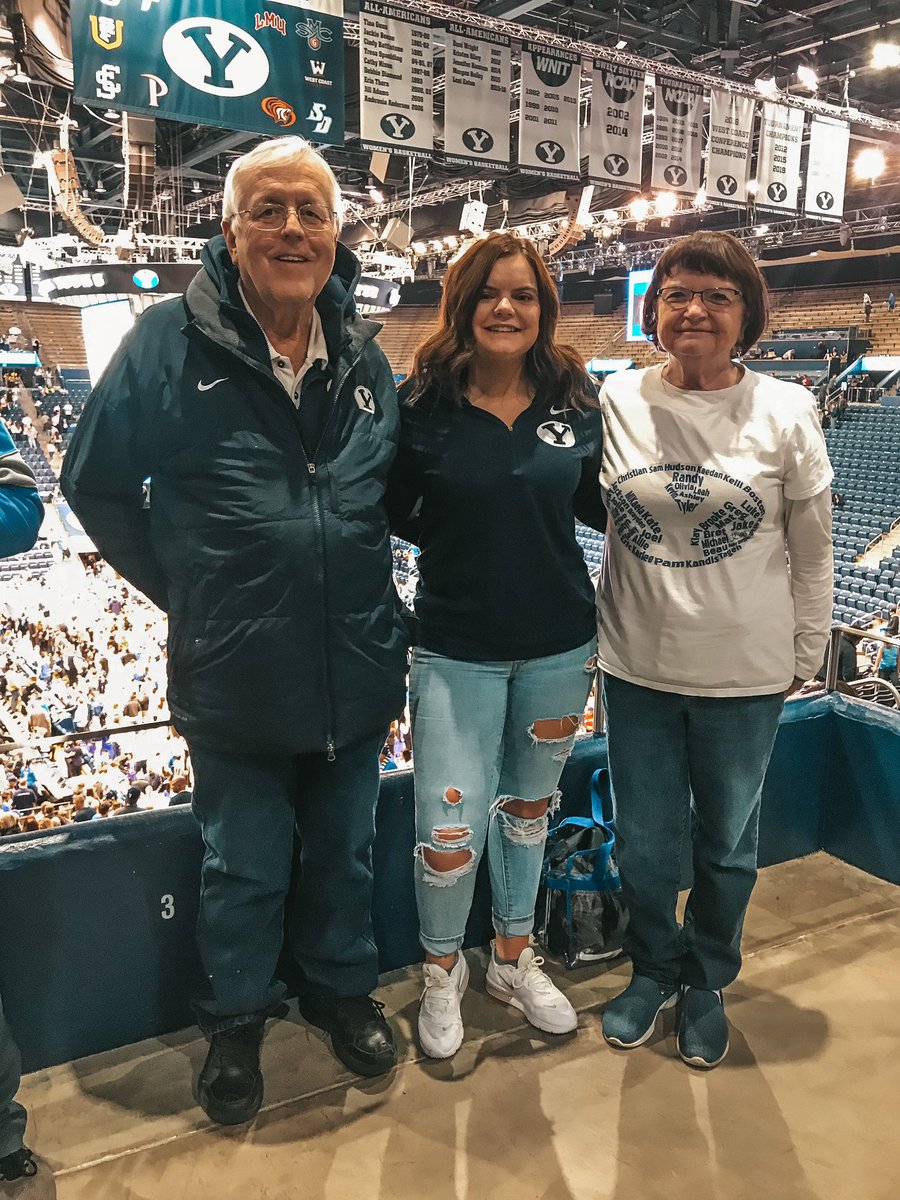 I’ve been going to BYU games since I came out of the womb. She loved BYU more than anything, and was one of the BEST football game buddies. She loves those  @BYUfootball boys like they’re her own