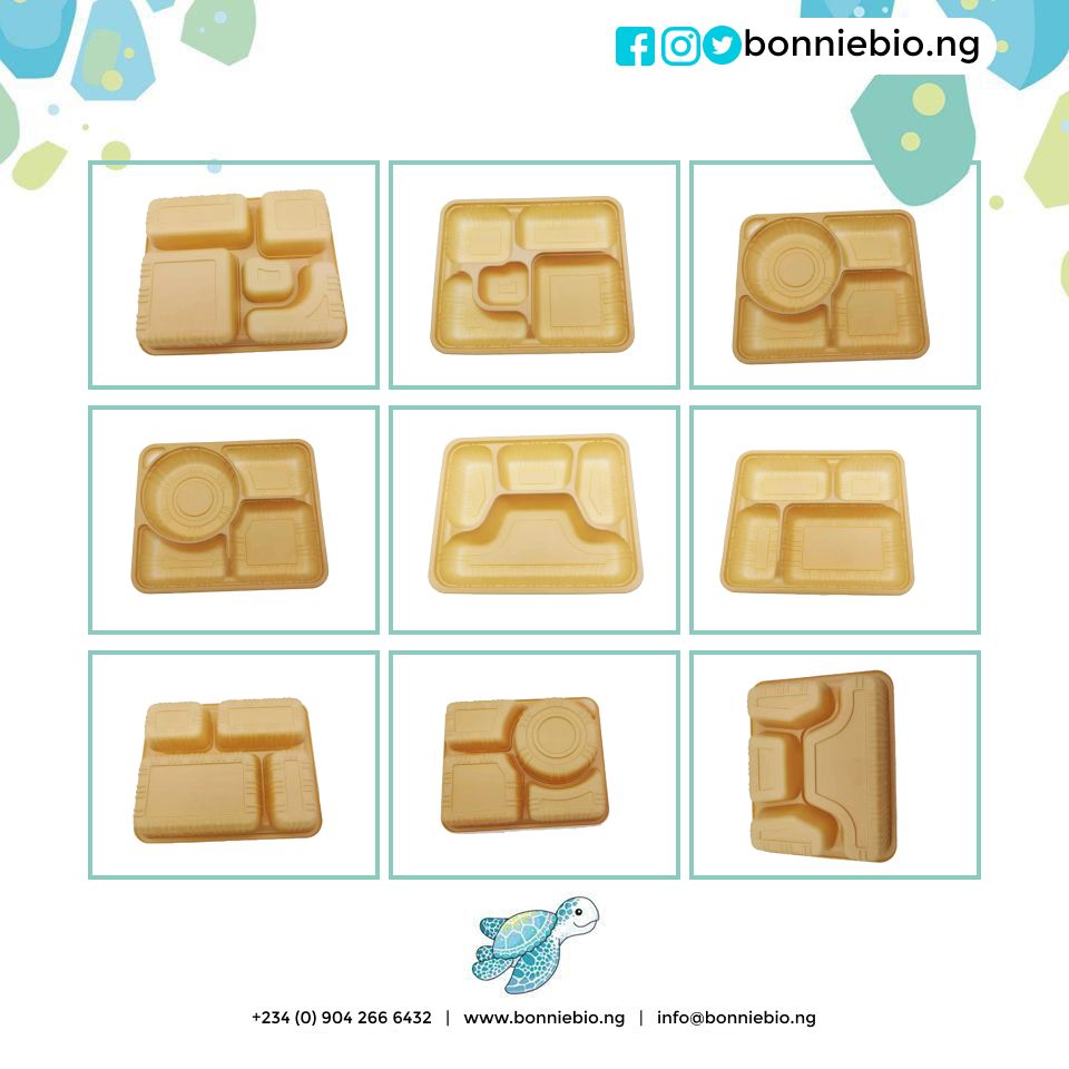 BonniebioNg's tweet photo. Saving the planet is available and affordable. These fully #compostable food plates are made from made out of sustainable bamboo residue. They are reusable and, when discarded, return to the earth. #PlasticFreeJuly #BonnieBioNG #SmallChanges #BigDifference #endsingleuseplastic https://t.co/9HAHfxCqBB