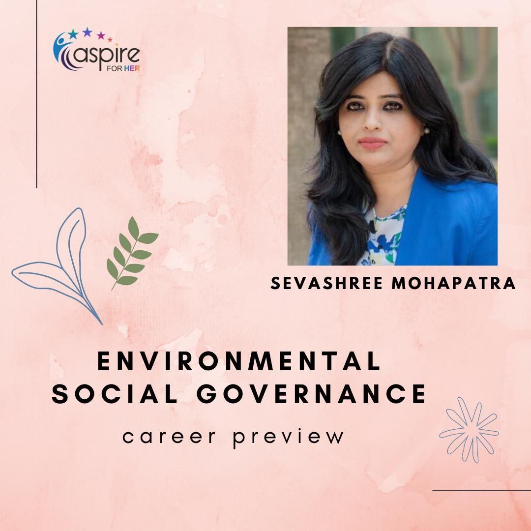 her_aspire's tweet photo. From #climatechange to investment and consumption of resources, read our latest Career Preview by @Sevashree to gain insight into the world of #Environmental Social Governance!  https://t.co/7ZlgqK2Nq7
Sign up to get access to more exciting resources! https://t.co/qG3MwXm6ff https://t.co/5g9lvV2B9Z