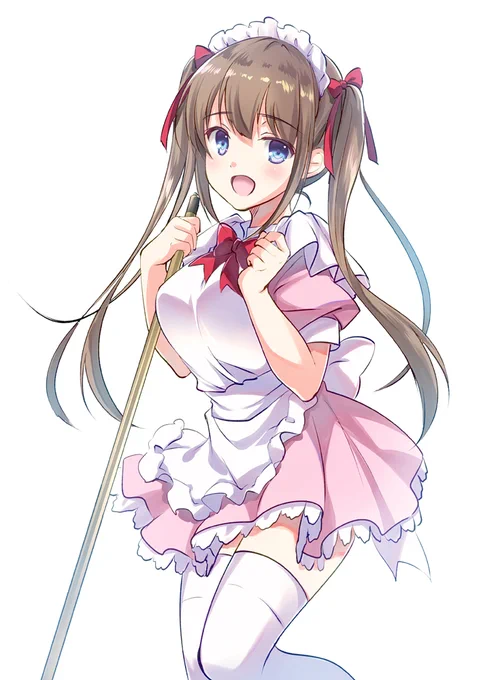 これわかりますか…?憧れだったドリパのメイドさん!厚かましくも描いてしまった～!?? 