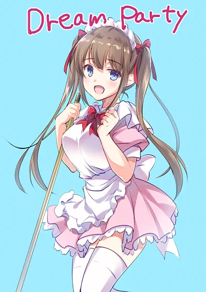 これわかりますか…?憧れだったドリパのメイドさん!厚かましくも描いてしまった～!?? 