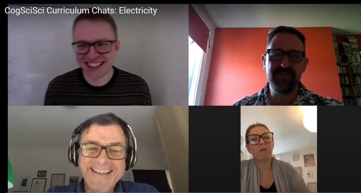 cogscisci's tweet image. COMING VERY SOON! Curriculum Chats: Electricity @DrWilkinsonSci @Ruth_Ashbee @emc2andallthat and @TChillimamp will discuss electricity models, the role of practicals in electricity, how they structure electricity over KS3/4, why students (and teachers) find it difficult and more!