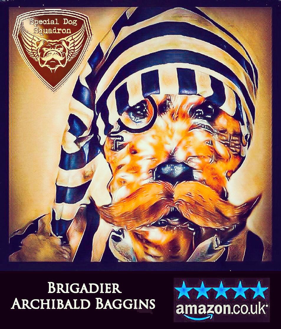 You never wake up Brigadier Baggins, from the Special Dog Squadron book series
.

#specialdogsquadron #dogs #doggo #book #books  #dog #dogswithbeards #terriersofinstagram  #bookworm  #read #bookish #booksforkids #kidsbooks #booksforchildren #YAread #midgraderead #childrensbooks