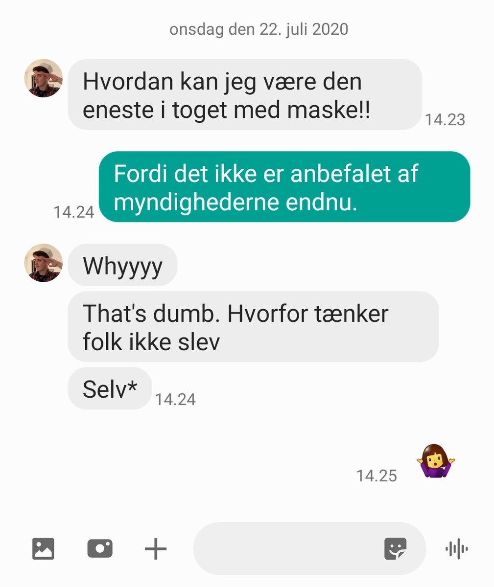 Sophydux's tweet photo. Barnet kører fra Møn til København og synes, ærlig talt, at folk er åndssvage. #corona #tænkselv #blevdersagt https://t.co/hvPMaKCpbo