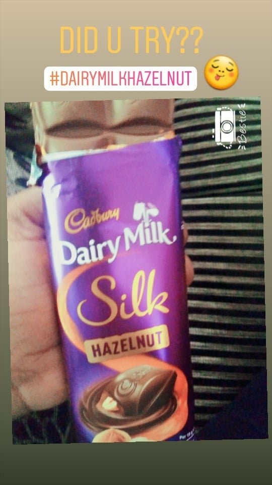 Hehehehee.. the DAIRY MILK..