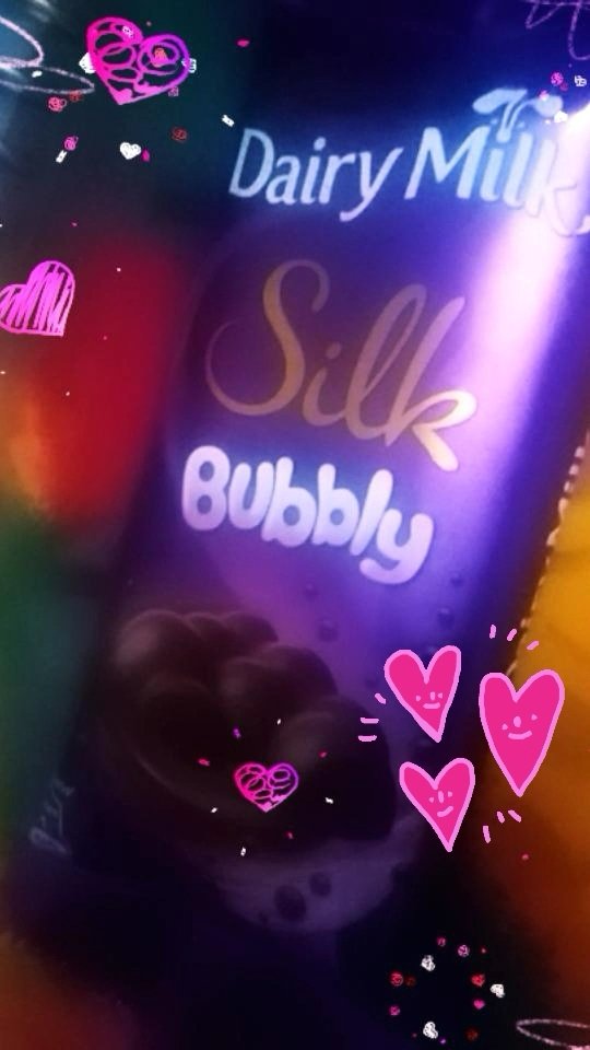Hehehehee.. the DAIRY MILK..