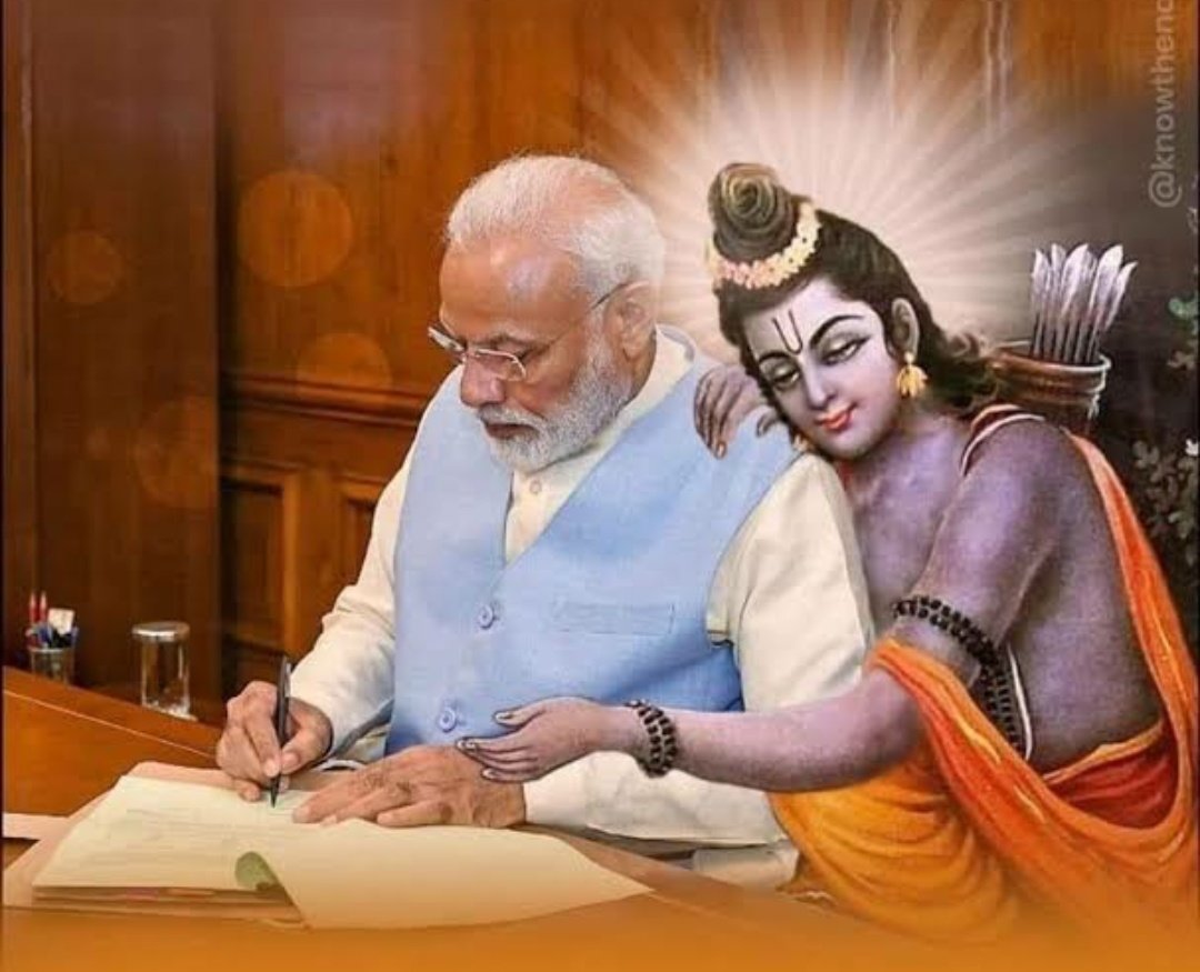 drmonika_langeh's tweet photo. NaMo The Most Daring PM of India:
.Surgical Strike in Pak
.Airstrike in Pak
.Ram Mandir
. Art 370 revoked 
. CAA -NRC
. Anti-Nationals in Jail
.Standing Against China Aggression 
#राम_के_धाम_मोदी 🙏 https://t.co/SbsMgVJLRG