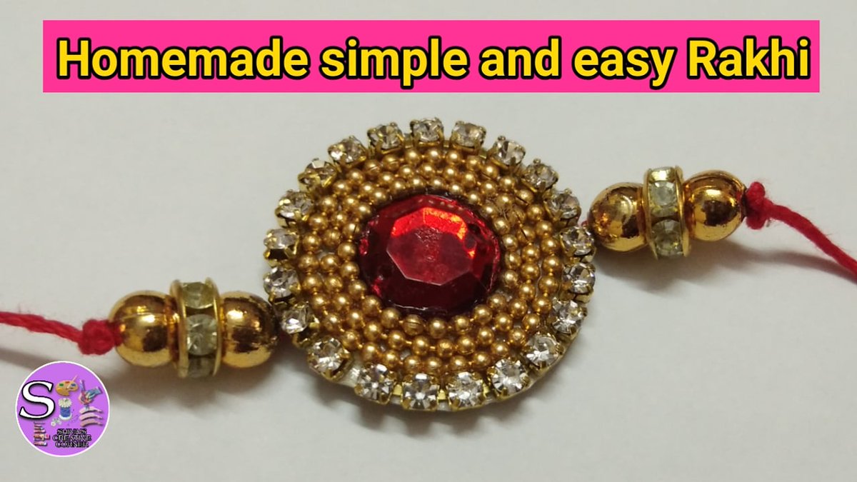 Shivas_creative's tweet photo. Hi all,my new video on how to make simple &amp; easy Rakhi at home.Make this Rakshabandhan unique by creating Rakhi on your own.Stay Home Stay Safe.
https://t.co/neUnMZAy3V

#rakhi2020 #RakshaBandhan #Rakshabandhan2020 #Rakhi #handmade #brothersisterlove #shivascreativecorner #rakhis https://t.co/88lG8KOUIR