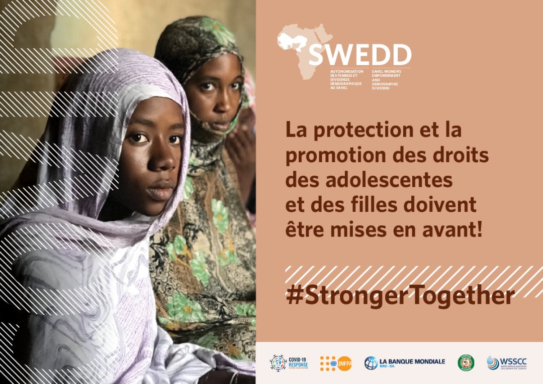 SossalHaoua's tweet photo. La justices, la protection et la promotion des droits de jeunes adolescentes doivent être une priorité
#StrongerTogether #PutYoungPeopleFirst #PlusFortsEnsemble #afriyanTchad #Sweed #UNFPATCHAD https://t.co/zxQls1TlPF