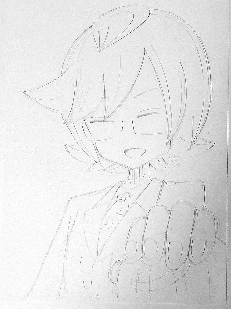 笑顔描くの楽しい! 