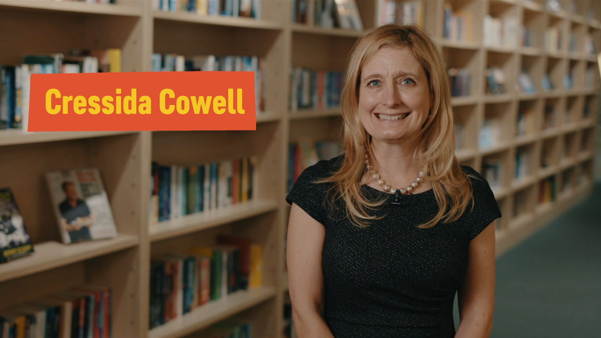 Author Masterclass 2020: The Magic of Empathy with  @UKLaureate  @CressidaCowell: 