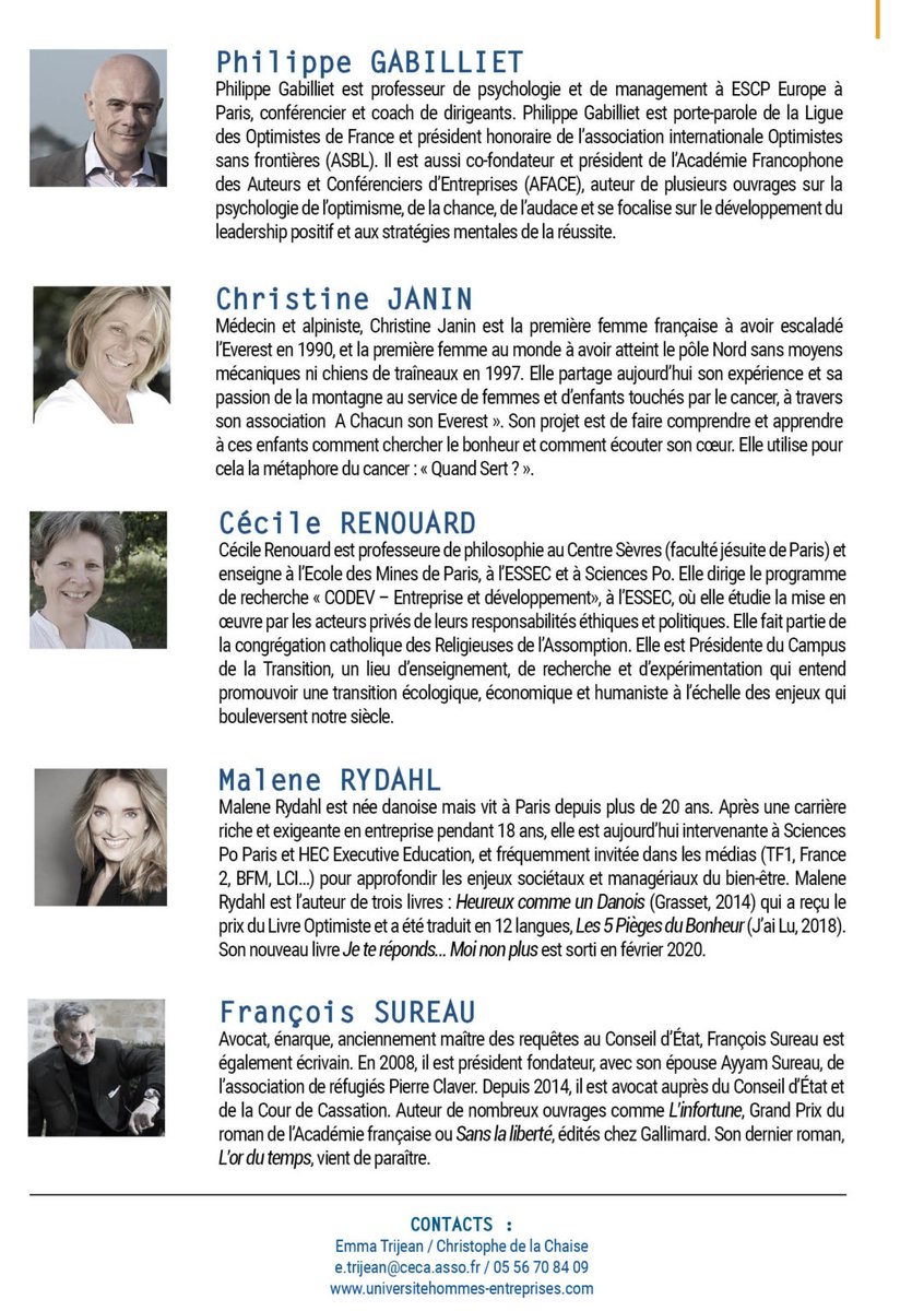 Nous participerons à l'Université d'été Hommes-Entreprises qui se tiendra à Bordeaux les 17 et 18/9... Mais aussi en édition digitale avec la possibilité de suivre les débats et conférences à distance! 

entrepriseenmarche.be/participation-…