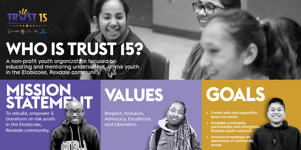WoodbineTB's tweet photo. .@Trust15Official has taken over Woodbine's Twitter! Who are we? Through mentoring &amp; positive role model intervention, we give the youth of Rexdale the social &amp; educational tools to succeed in society. Join today's #Trust15Takeover &amp; learn more about us: https://t.co/1fzUCeOMcH https://t.co/4dso78XjxO