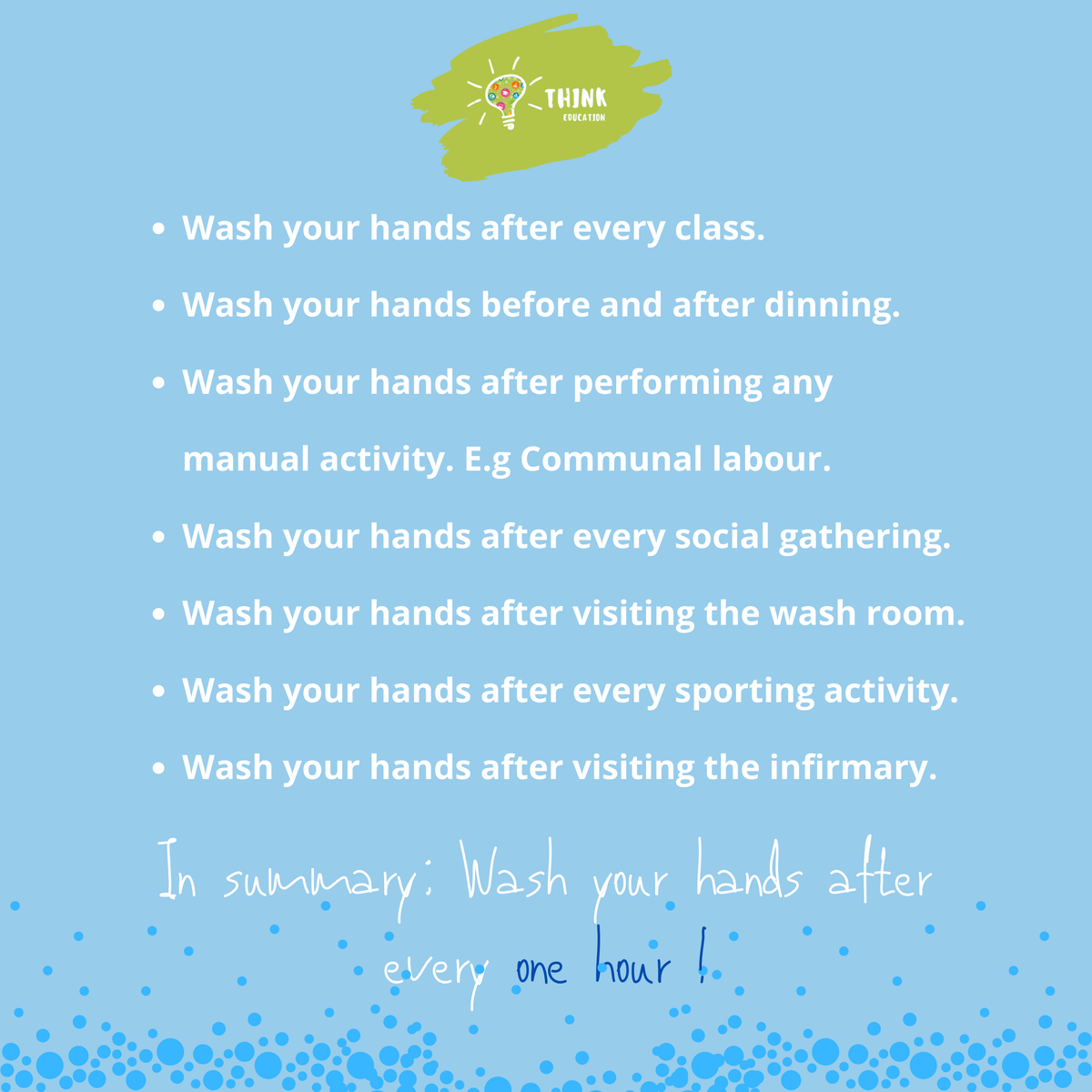 thinkedghana's tweet photo. A Gentle reminder to always wash your hands folks.
#SocialDistancing #COVID19 #Coronavirus #ThinkEducation #WorldHealthOrganisation #WHO #StaySafe #Quarantine #COVID19ISREAL #schooloperations #schoolmanagement #schoolimprovement #basicschools #LearningGrowingLeading https://t.co/EFL1kuCE6V
