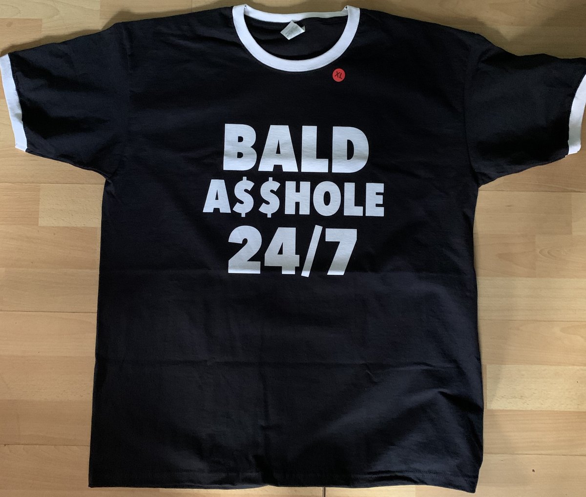 SimonMiller316's tweet photo. NEW MERCH ALERT! If you want to shout 'WHY?', fight back against those who call you a 'Bald A$$hole', or embrace my greatest pun ever - 'The Flexorcist' - now you can...

SHIPS WORLDWIDE!

https://t.co/8uZ71ftyIP https://t.co/CNQdX4CUGL