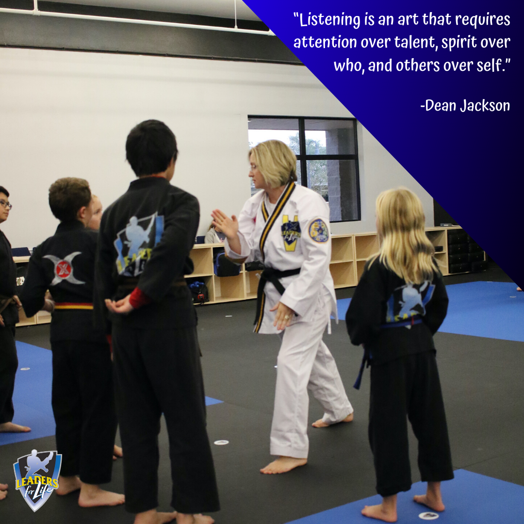 Leaders4LifeLC's tweet photo. "Listening is an art that requires attention over talent, spirit over who, and others over self." Dean Jackson

Try our classes today! Text INFO to (281)916-6200.

#leadersforlife #L4L #atamartialarts #leadership #martialarts #motivation #fitness #leaguecity #kemah https://t.co/OHOV1vx06B