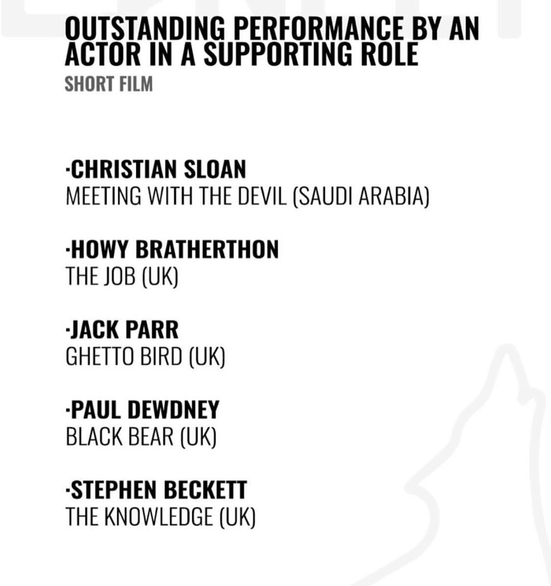 ParrJack's tweet photo. I’m so buzzing we’ve been nominated for some more awards for GHETTO BIRD 👊🏻🙌🏻 https://t.co/aVbo02eHxd