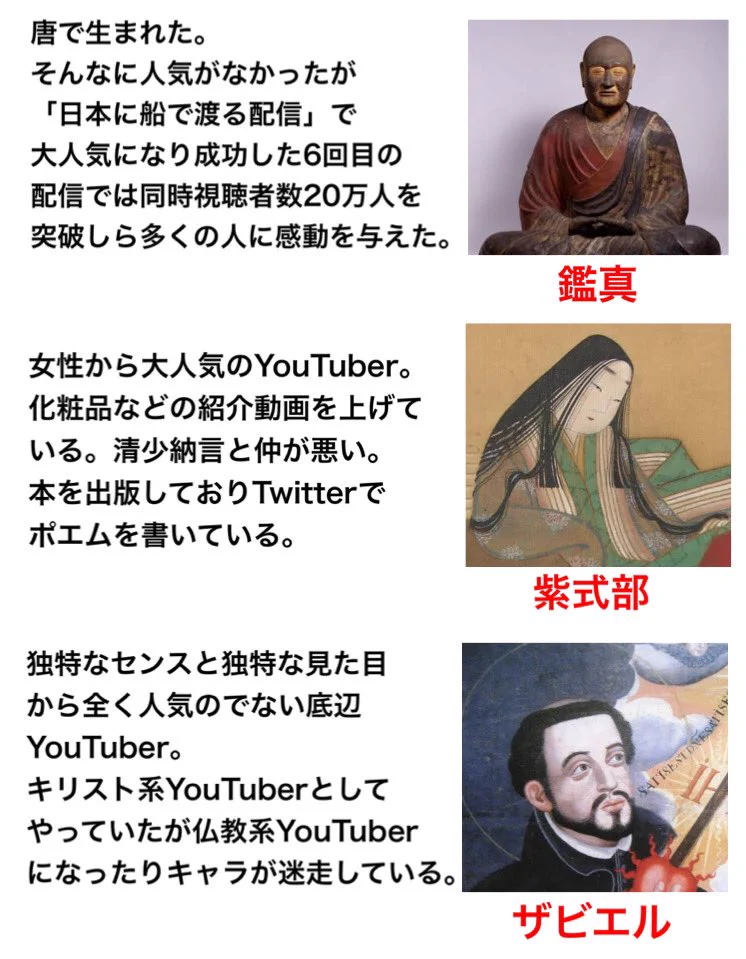 もしも歴史の人物がYouTuberだったら！？現代風アレンジに笑いが止まらんwww