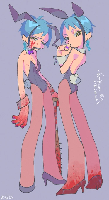 パンスト風なバニーリーチです。
※バニー着てる
※ちょっと暴力表現あるよ
#ツイステファンアート
#twstファンアート 