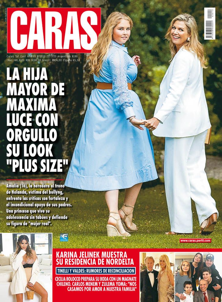 caras's tweet photo. LA TAPA DE ESTA SEMANA - La hija mayor de Máxima de Holanda luce con orgullo su look "Plus Size". ¡Mucho más!
https://t.co/Xy5iyfnlKN https://t.co/nzaLaXO3Qg