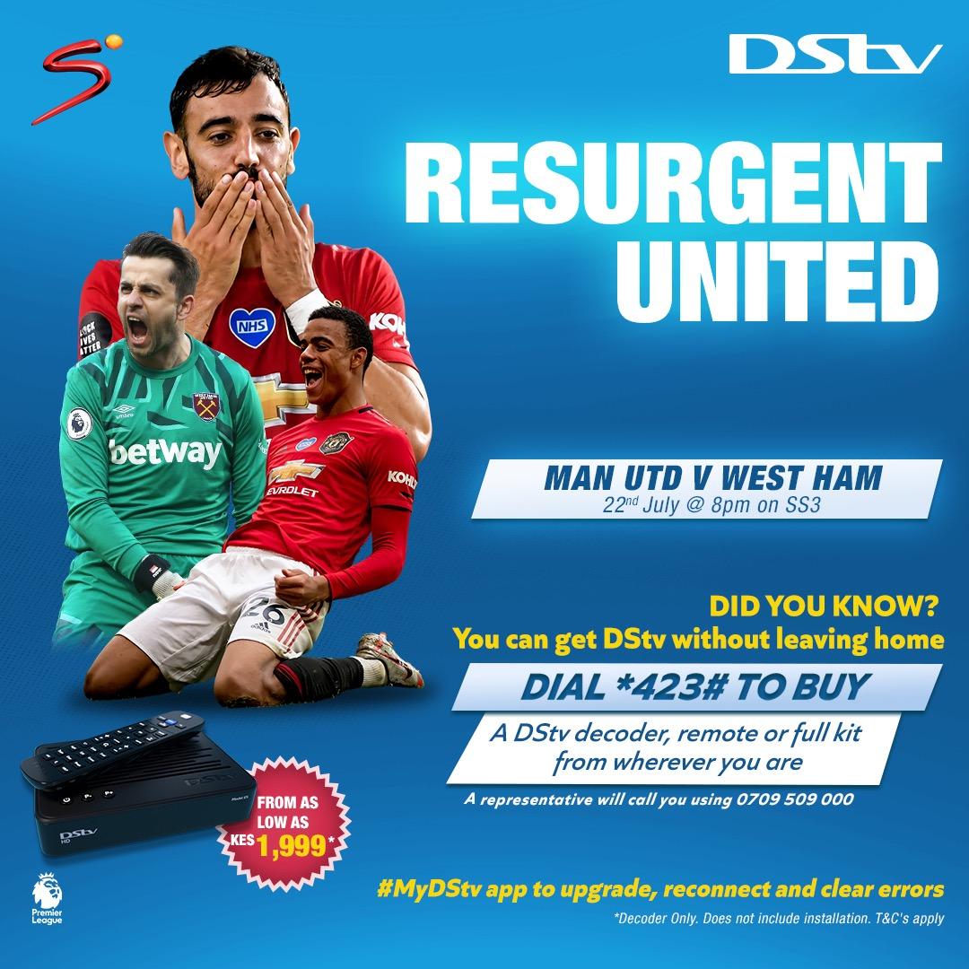 DStv Kenya on Twitter "Man United’s quest for Champions League