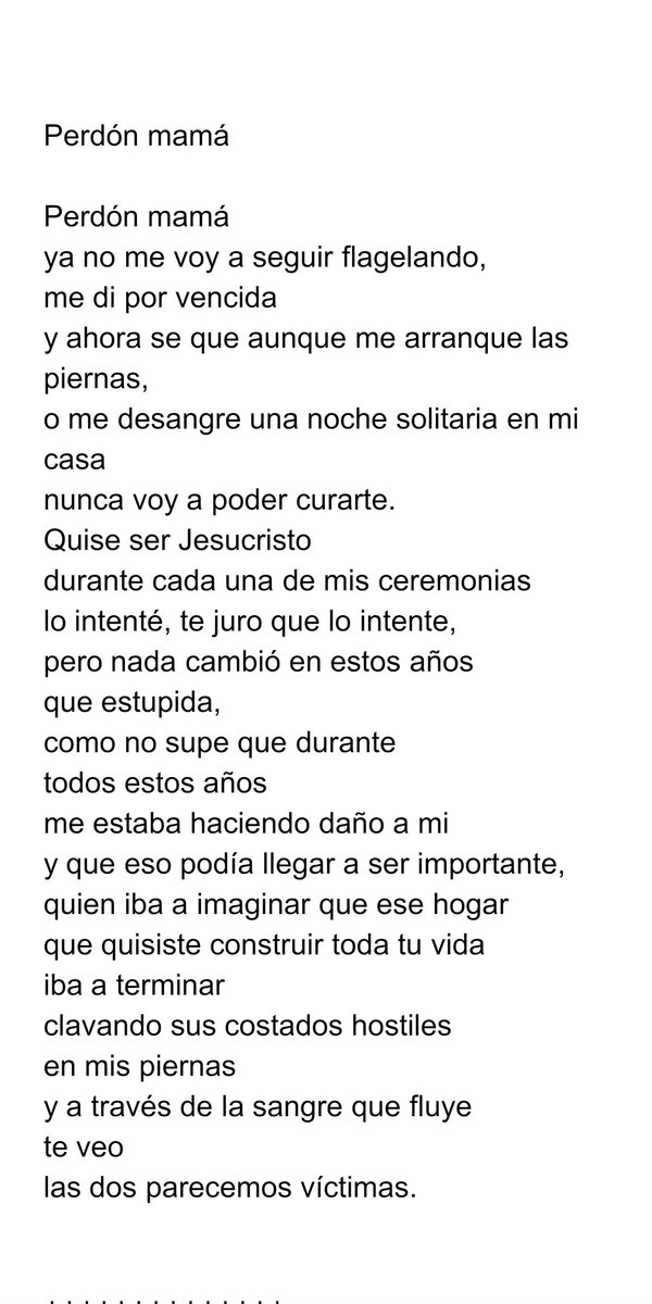 hellisinmyhead1's tweet photo. Cuando se termina un #poema ? https://t.co/oKha1riHpI