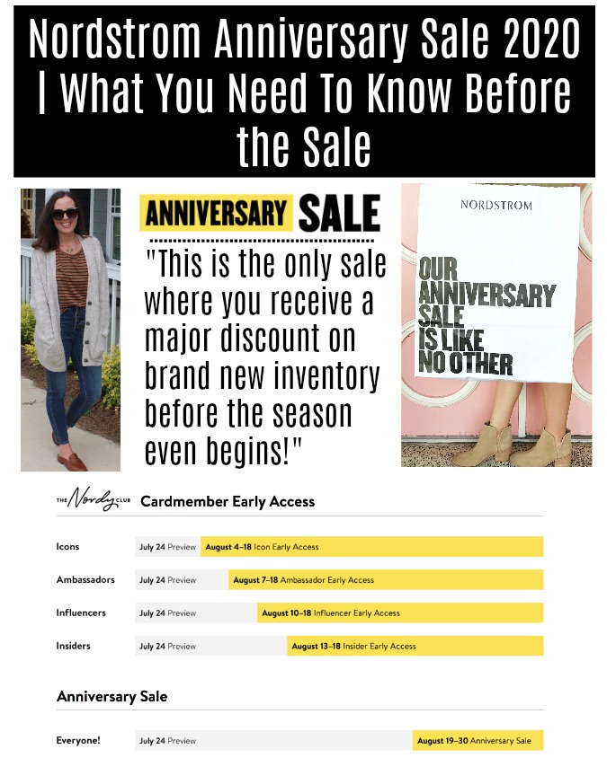 Everything you need to know before you shop the Nordstrom Anniversary Sale is right here in this post! Who's ready!?! logancan.com/2020/07/nordst… #nsale