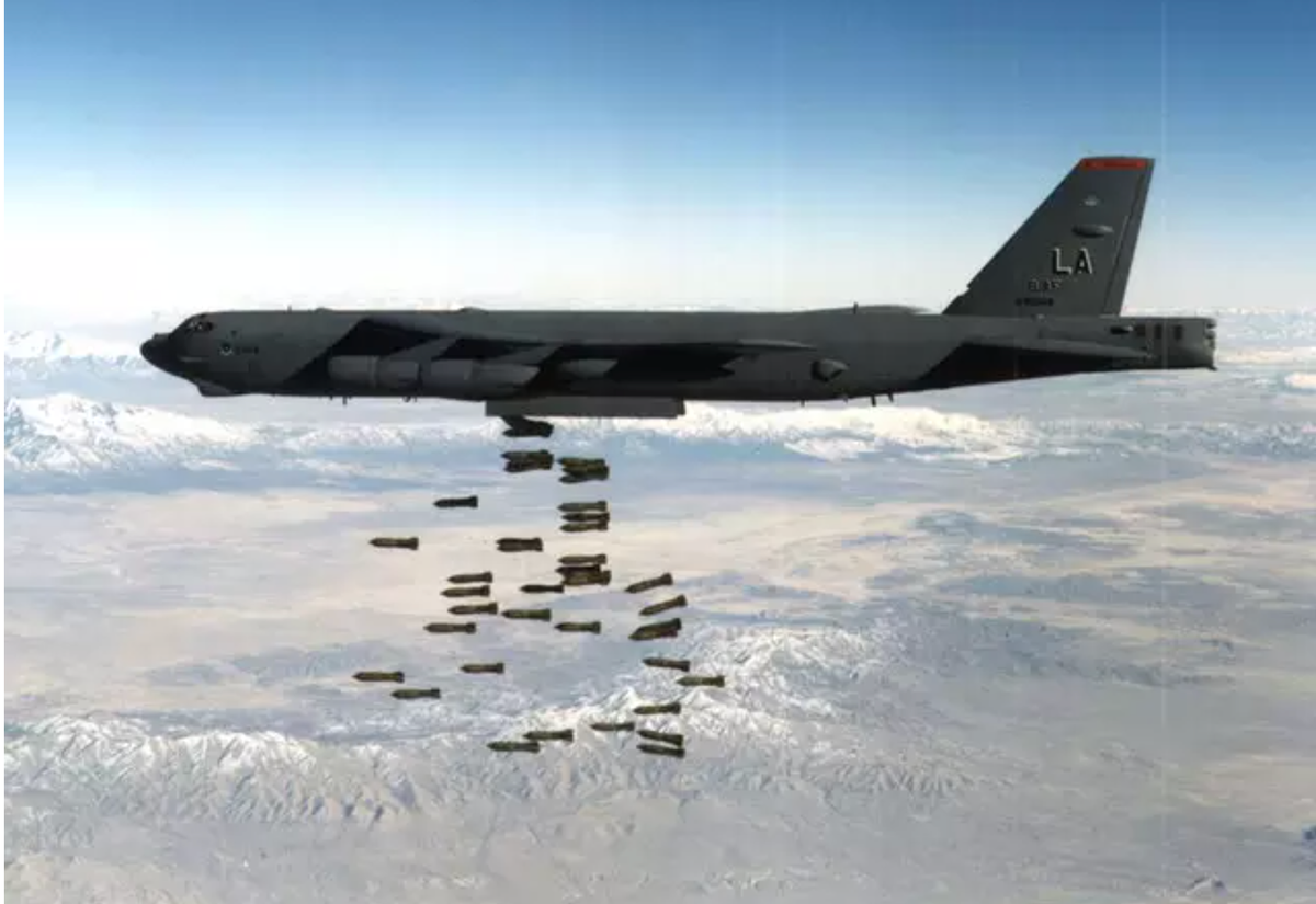 The B-52 is a long-range heavy bomber that is able to participate in and complete a wide range of mission sets. During conflicts, the B-52 can provide close-air support, strategic attacks, surveillance, and counter-air and maritime operations.