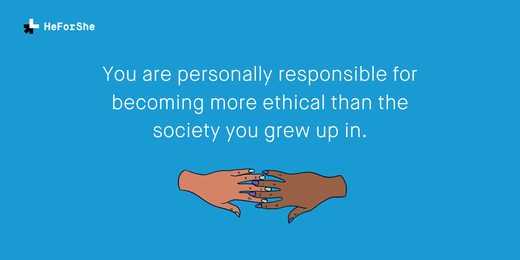HeForShe's tweet photo. We all have a responsibility to make the world a better place for all who live in it. We all need to be lifelong learners to bring change around us.

Quote by Eliezer Yudkowsky

#HeForShe #Solidarity #WednesdayWisdom https://t.co/zaI6qCAnCJ