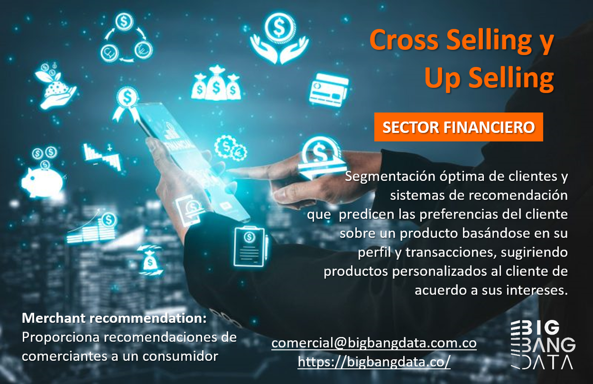 BbdColombia's tweet photo. Analítica predictiva aplicada a la banca
#BBD #Analítica #bancadigital #Sectorfinanciero 
comercial@bigbangdata.com.co 
https://t.co/TKQ03KNvww https://t.co/J6ZAppD8EU