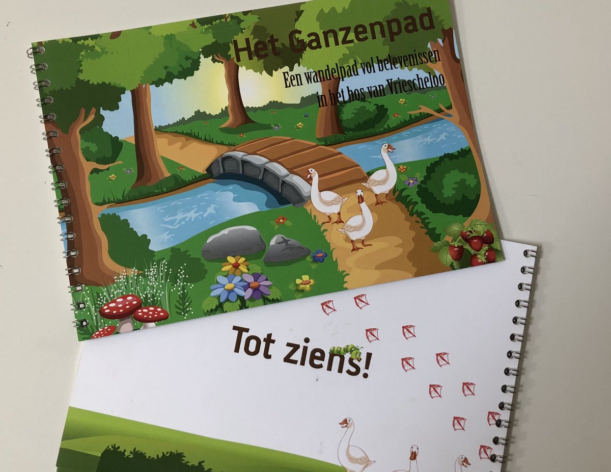 Extra routeboekjes naar startpunt molen De Korenbloem gebracht! Er wordt veel gewandeld op het Ganzenpad. Geweldig toch <a href="/GemWesterwolde/">Gemeente Westerwolde</a> @BoswachterJelka?