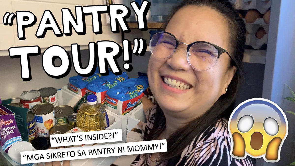 kimpoyfeliciano's tweet photo. "ANO LAMAN NG KITCHEN PANTRY NAMIN?" 🙈🤣 PANTRY RAID WITH MOMMY!! 🍞 https://t.co/qlaHG5eB9a https://t.co/FQBOihaeyA