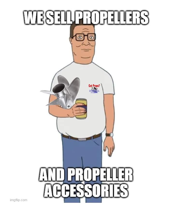 CoolBreezeLOTO's tweet photo. We sell propellers and propeller accessories.
#gotprops #propellerfeller #coolbreezemarine #thepropspecialists #lakeoftheozarks #propeller #proprepair #hankhillmemes #proptalk #trueprop #truepropsoftware #lindenpropeller https://t.co/9d3c019Dg4