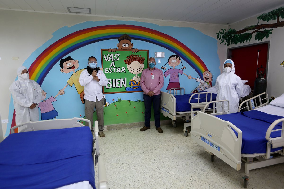 PrensaGoBol_'s tweet photo. #22Julio |@GobJustoNoguera reactivó Centro de Atención Hospitalario #Covid19 en el Hospital Dr. Raul Leoni, Mpio. Caroní, tras labores de adecuación y remodelación que  realizó el Gobierno Bolivariano a fin de seguir brindando atención de calidad a los bolivarenses
@NicolasMaduro https://t.co/q7asPlyHUg