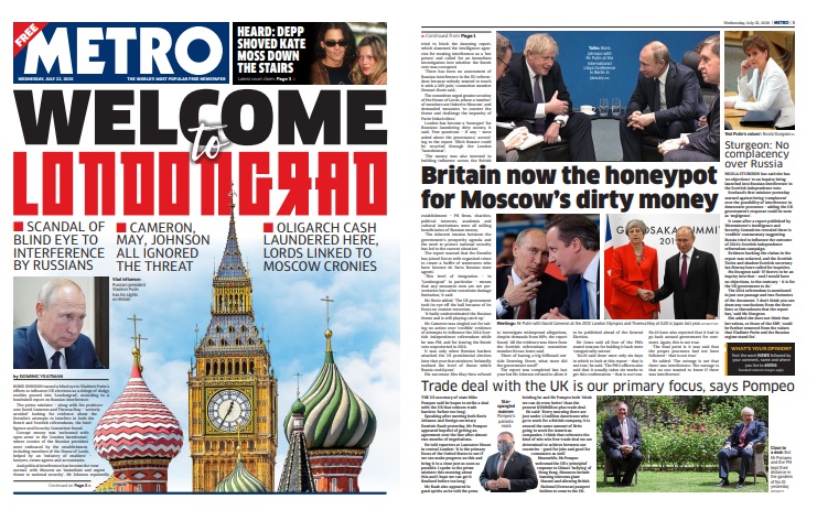  @metrouk is the only paper to describe the “taking the eye off the ball” attitude as a scandal. It is probably the hardest hitting front page of the day/11