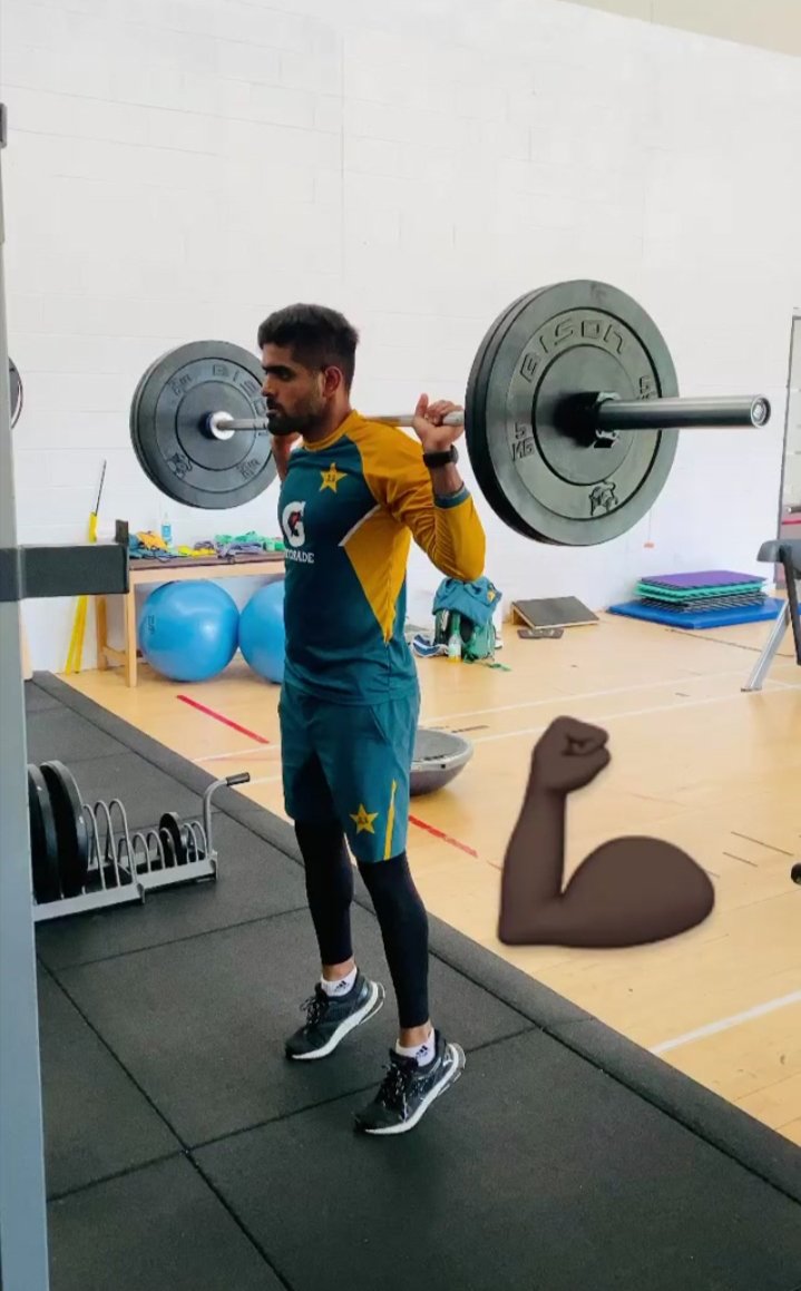 Babar Azam Lovers On Twitter Workout Babarazam258