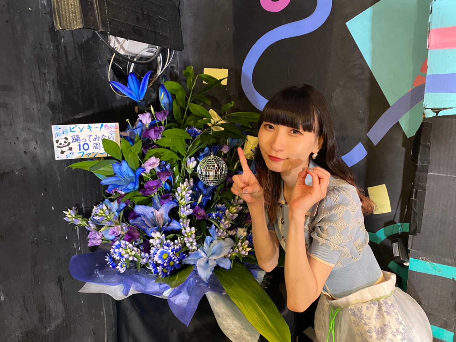 WALL×でんぱ組.inc×ファンタジスタ歌麿呂 スカジャン 藤咲彩音 ピンキー