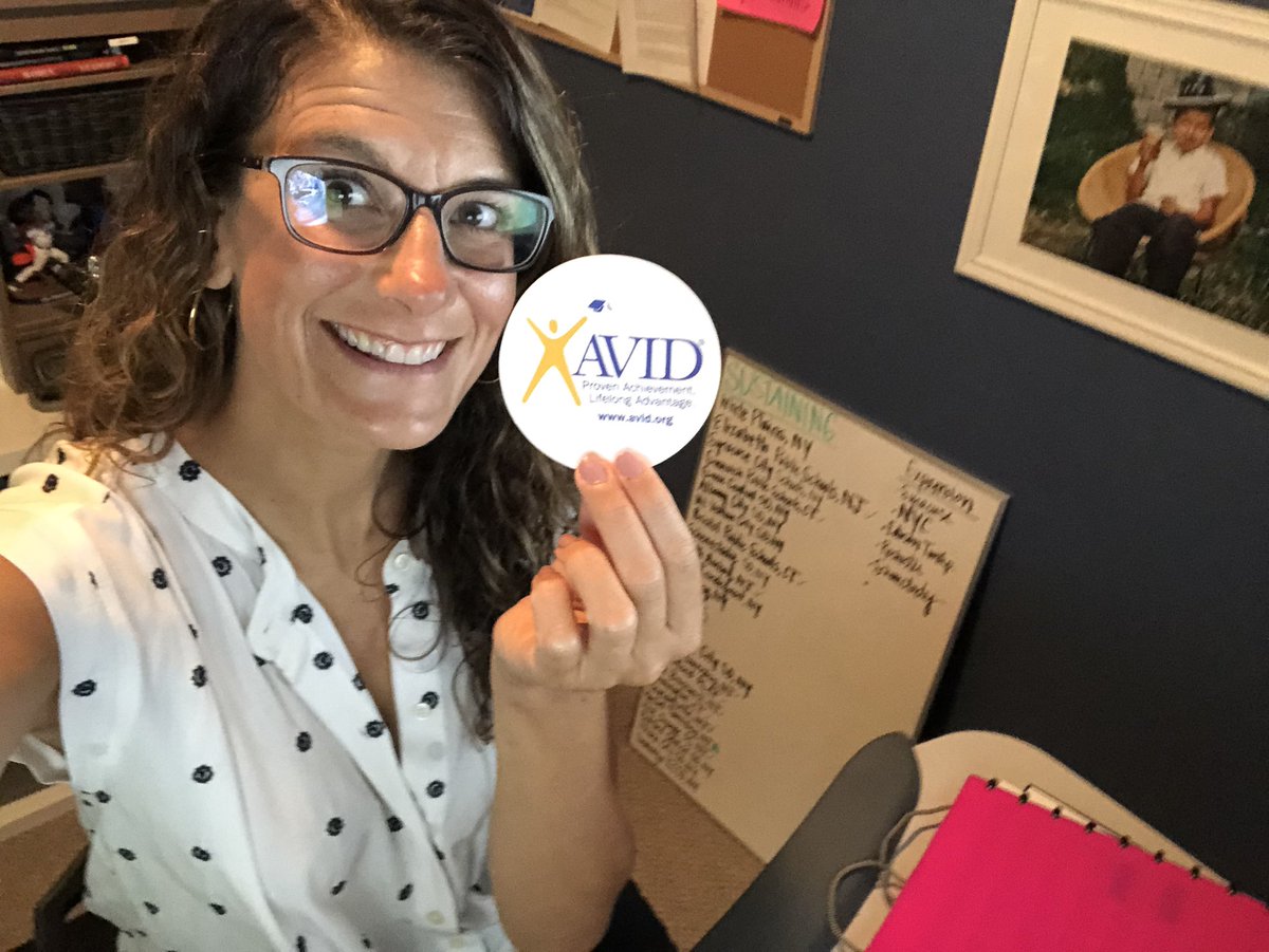 SaraPetersAB's tweet photo. Ready to take the #AVIDXP Elective course the next three days! #hereiamavid #AVIDMindset #AVIDcommunity https://t.co/n9Czl7aWR8