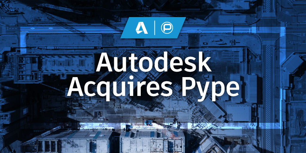ADSK_Construct's tweet photo. 🎉@autodesk is thrilled to announce the acquisition of @PypeInc, bringing us another step closer towards providing #construction teams with the most powerful tech available to manage the building lifecycle. Read more: https://t.co/Sf5JSwaxpy. #AutodeskConstructionCloud https://t.co/CqmC0ETuka