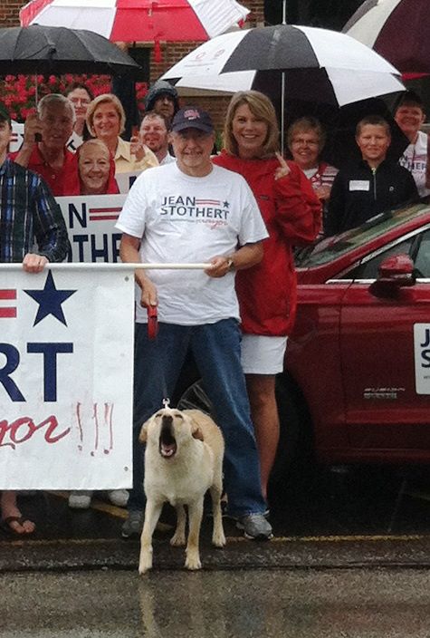 SuperPupKandie's tweet photo. Dis my fren Mayor @Jean_Stothert . She keeping our city safe and #SupportingBlue. Dis is how you do it! https://t.co/6yZIVAn9wy
